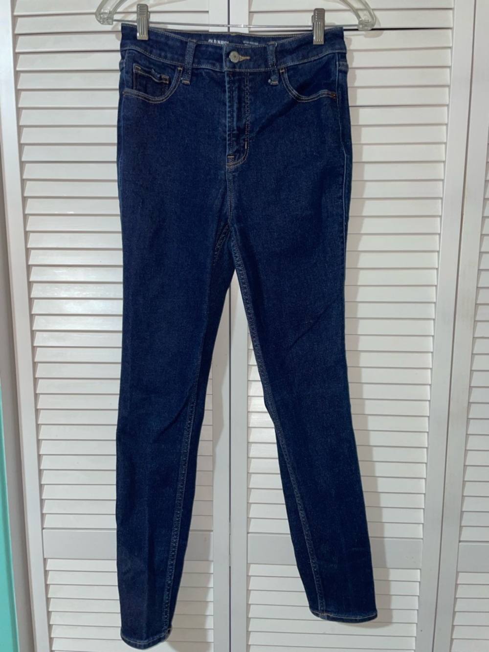 Old Navy Dark Blue Super Skinny Jeans